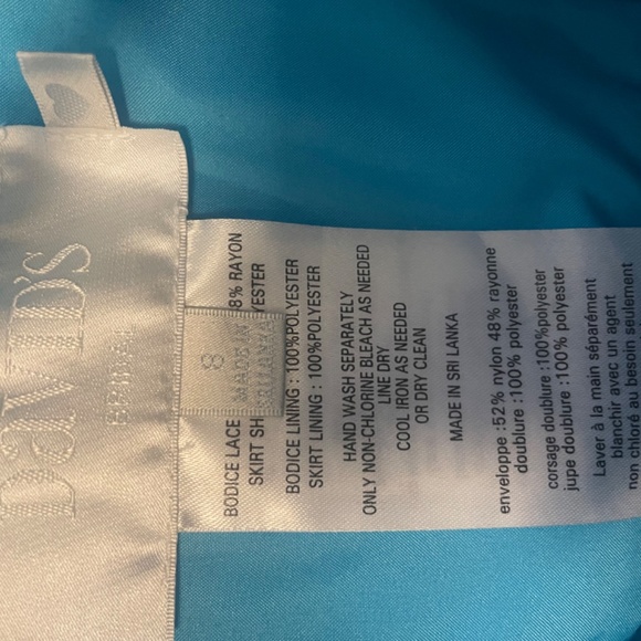 Blue long dress - Picture 3 of 3